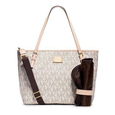 michael kors vanilla diaper bag|Michael Kors diaper bag outlet.